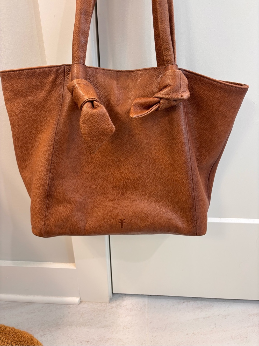 Frye Leather Nora Knotted Tote